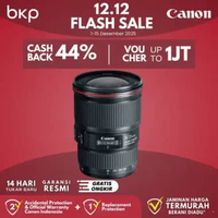 BKP Canon EF 16-35mm F/4L IS USM Lensa Kamera Black