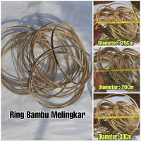 Bambu Melingkar Serbaguna Ring Wengkuan Turus Ajir Penyangga Tanaman