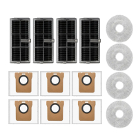 Set Aksesori Lengkap untuk Xiaomi bagi Mijia M40D110CN: Penapis, Mop dan Beg Habuk