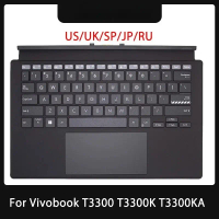 New Tablet US UK RU JP SP Keyboard For ASUS Vivobook T3300 T3300K T3300KA 0KNB1-4091 Palmrest Upper 