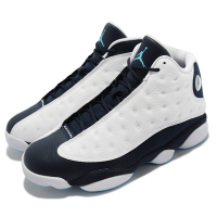 Nike 籃球鞋 Air Jordan 13 Retro 男鞋 經典款 復刻 喬丹 皮革 舒適 穿搭 白 藍 414571-144