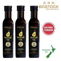 【壽滿趣- Bostock】紐西蘭頂級冷壓初榨蒜香風味酪梨油(250mlx3)