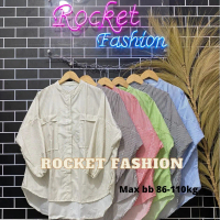 Rocket Fashion - Sierra Salur Tunik Kemeja Wanita JUMBO/XL