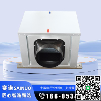 單向流靜音管道風機新風換氣機室內新風系統排風換氣強力送風抽風