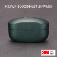 For Sony WF-1000XM4 True Wireless Noise Reduction Earphone Protective Film Sticker Protective Film 3M Film