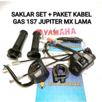 SAKLAR SET + PAKET KABEL GAS 1S7 JUPITER MX LAMA/OLD YGP KODE PART [ 1S7 ]