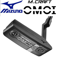 【MIZUNO 美津濃】2024 MIZUNO OMOI 全黑 高爾夫推桿 34吋 傳統型 軟鐵鍛造(M. OMOI 推桿 附配重盒)