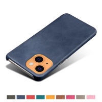 Luxury Vegan PU Leather Cover for iPhone 13 Mini, Wearable, Slim, Case for Apple iPhone 13 Mini, 5.4 ", 2021