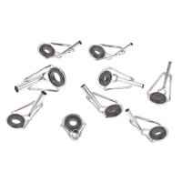 5 cái câu cá phần đầu que tip Ring Eye hướng dẫn Kit cho câu cá ngoài trời