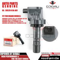 คอยล์จุดระเบิด 30520-r1a-a01 สําหรับ civic fb 1.8 ปี 12-16 hr-v 14-21 crv 2.0 12-17 accord 2.0 14-18