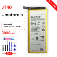 Original JT40 Battery 3200mAh For Motorola Moto G6 Plus G6Plus XT1926-6 XT1926-7 G 6Plus Replacement Bateria