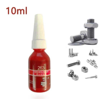 10ml Threadlocker Loctite 263 Screw Adhesive Anaerobic Glue Anti-loose Seal Thread Lock Locking Seal Glue