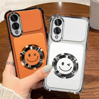 Suitable for[Samsung s25+,Samsung S25 Edge] phone case TPU Anti-drop Anti-slip Smiling face Anti-fin