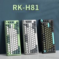 Rk H813 Mode 2.4G Mechanical Gamer Keyboard Wireless Bluetooth Keyboard Hot-Swap Rgb Gasket Office Custom Gaming Keyboards Gift