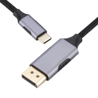 DP Cable USB C To DisplayPort Wire Displayport 1.4 8K@60Hz Type-C To DisplayPort Cable HD Braid
