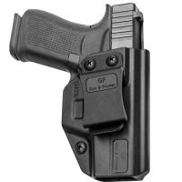 Holster for Glock 43 G43x Polymer Inside Waistband Carry Holster Compatible with G43 G43x Pistol Right Gun Holster for Men/Women