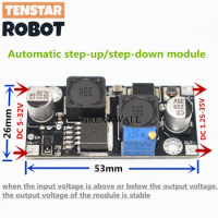 XL6019 (XL6009 Upgrade) Automatic Step-Up Step-Down Dc-Dc Adjustable Converter Power Supply Module 20W 5-32V to 1.3-35V