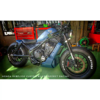 อกล่าง Honda Rebel300/500 by Dios ชิ้นงานเป็นงานไฟเบอร์กลาส