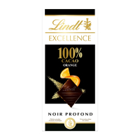 Lindt 瑞士蓮 極醇系列香橙夾餡100%黑巧克力(50g)