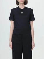 Womens Palm Angels Logo TShirt in Black