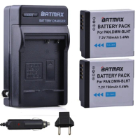 2X DMW-BLH7 BLH7 DMW-BLH7PP DMW-BLH7E Battery + Charger for Panasonic Lumix DMC-GM1, GM1, DMC-GM5, GM5, DMC-GF7, GF7,DMC-GF8,GF9