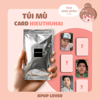 Túi mù card bo góc HIEUTHUHAI - Kpop Lover