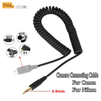 Pixel J3.5-30 Shutter Release Remote Control Connecting DCO DC2 N3 E3 Cable For Caon Nikon Camera TW-283 T3 T8 F-508 Opas BG-100