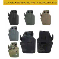 Tactical Holster GLOCK / RUGER / S&amp;W / HK/WALTHER PPQ P99 / FNX HOLSTER Gun Pistol Holster Right Hand Holder Case Hunting Gear