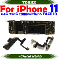 Main Logic Board Full Chips Working for iPhone 11 Motherboard 64GB 128GB 256GB Support Update GoodTested ForiPhone11 NO Icloud