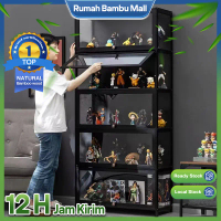 [Bambu]Lemari pajangan kaca lemari hias lemari pajangan akrilik model pameran lemari penyimpanan mai