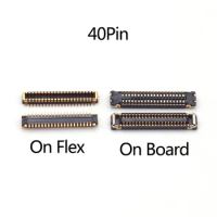 40pin LCD Display Screen Plug FPC Connector On Board For Xiaomi Redmi Note8pro Note 8 7 Pro Hongmi Note 7pro 8Pro