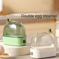 220V Rapid Egg Cooker Automatic Power Off Breakfast Egg Machine Multi-function Mini Kitchen Utensil Gift Home Appliance