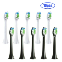 Brush Heads Adapted To Philips HX3/HX6/HX8/HX9 Series Electric Toothbrush Head Soft DuPont Nozzles Vacuum Sealed Packaged