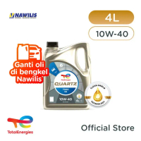 Baru - Ganti Oli di Bengkel - Quartz 7 1W-4 SN/CF Oli Mesin Mobil (4L)