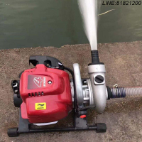 抽水機 吸水泵 抽水器 免運 快速出貨 新款蝸牛水泵四沖程抽水機農業灌溉高壓抽水機1寸1.5寸兩沖自吸泵