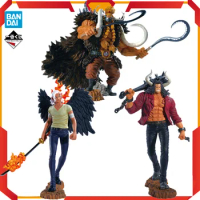 Bandai Original One Piece Ichiban Kuji Loyalty To Lei Ming Kaidou Jack King Anime Figures Toys for Kids Gift Collectible Model