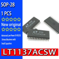 LT1137ACSW SOP-28 5V RS232 brand new original spot. Advanced Low Power 5V RS232 Drivers/Receivers with Small Capacitors