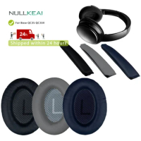 NULLKEAI Replacement Earpads Headband For Bose QC35 QC35II Headphones High Quality Earmuff