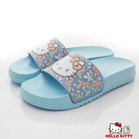 卡通-Hello Kitty女鞋休閒拖鞋-821470水(女段)