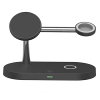 Magnetic Wireless Charger For Iphone 13/11 Pro Max 3 In 1 Wireless Chargers Station For Apple Watch 7 6/ Pro/3