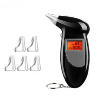 Naughty Bird high-precision digital breath analyzer blow type alcohol detection tester vehicle mounted drunk driving detector