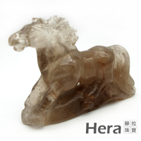 【HERA赫拉】 銀髮晶/鈦晶鵬程萬里擺件