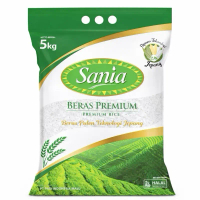 Sania Fortune Beras Pulen Premium 5kg - Beras Premium Rice dengan Teknologi Jepang - Halal