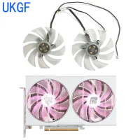 98MM 4PIN FD10015H12D DC 12V 0.55A RX 6650 XT GPU Fan for Powercolor Hellhound Sakura AMD Radeon™ RX