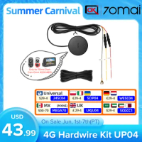70mai 4G Hardwire Kit UP04 Only for 70mai Dash Cam Omni X200 and 70mai 4k A810 dash cam
