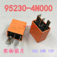 New stock 95230 4N000 automobile relay 12V 20A 3-pin 12VDC electronic flasher for Hyundai Kia car horn relay