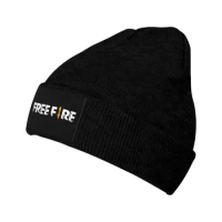 Free Fire Knitted Hat Beanies Autumn Winter Hat Warm Casual Freefire Shooting Game Cap for Men Women