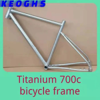 Titanium gravel frame Titanium road bike frame 142-12 Titanium road bike frame