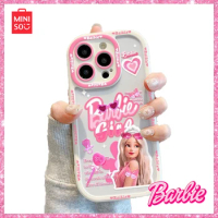 New Miniso Barbie Hanfeng Spicy Girl 2024 All Inclusive Drop Proof Iphone 14/13/12Pro Max Case Accessories Girl Gift