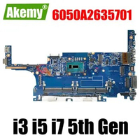 Laptop motherboard For HP Elitebook 820 G2 Core i3 i5 i7 5th Gen CPU Mainboard 781856-001 781854-501 6050A2635701 tesed DDR3